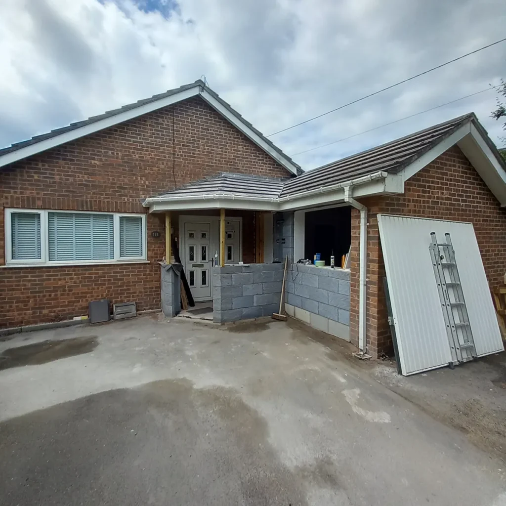 Garage conversion in Crewe, Holmes Chape and Alsager