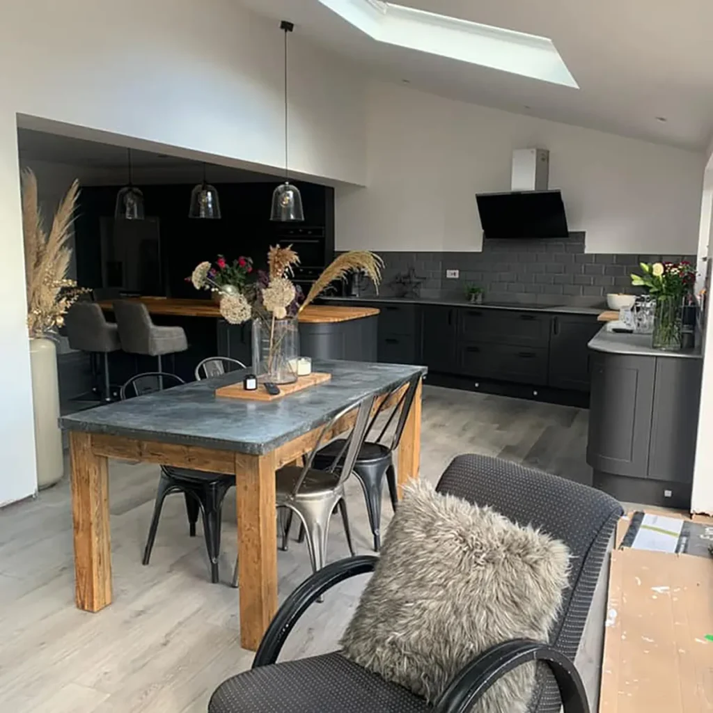 Kitchen Rear extension in Holmes Chapel